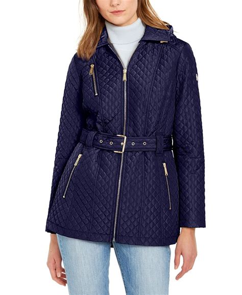 theoutnet michael kors quilted shell hooded jacket|Michael Kors quilted jackets women's.